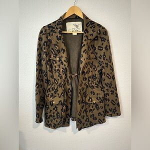 Tabitha Brown Leopard Utility Jacket
